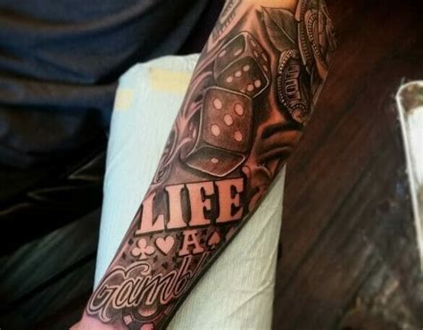 lifes a gamble tattoo|101 Best Lifes A Gamble Tattoo Ideas You Have To See To Believe!.